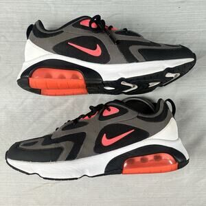Nike Air Max 200 Men’s Size 9 Running Shoes Black Training Sneakers AQ2568-005